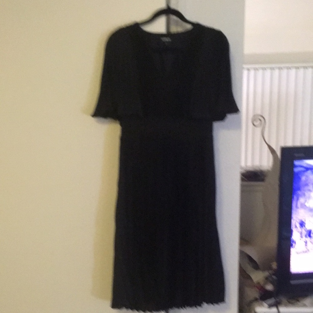 Express large black dress